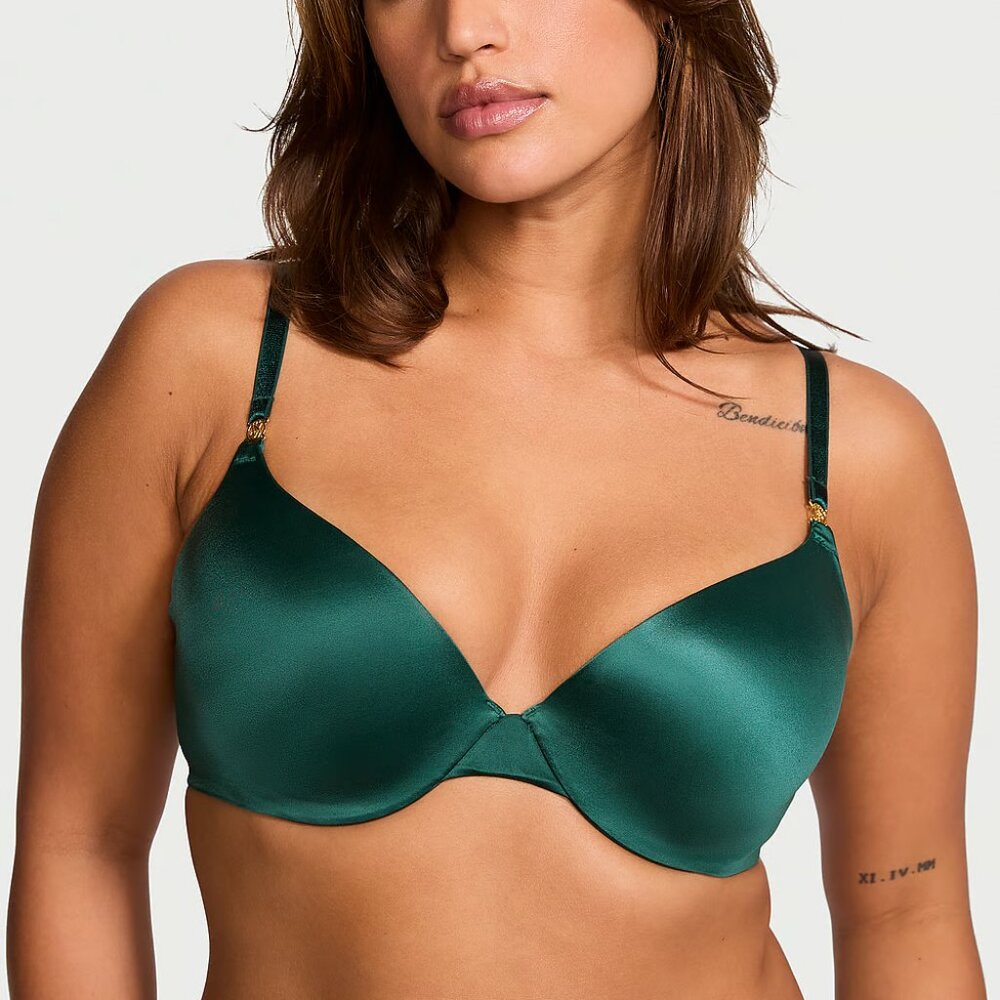 NWT VS Icon push up demi bra 38DD